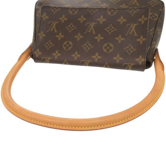 LOUIS VUITTON Brown Monogram Mini Looping Bag - Picture 6 of 9